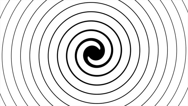 spinning hypnotic abstract animation with optional luma matte. Alpha Luma Matte included. 4k video