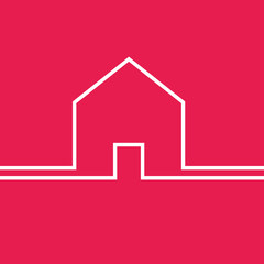 fond abstrait maison