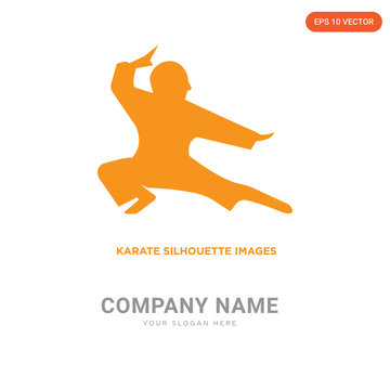karate company logo design