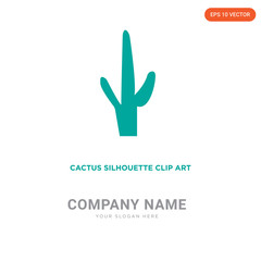 Fototapeta na wymiar cactus company logo design