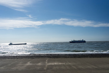 Westkapelle in Zeeland, Netherlands