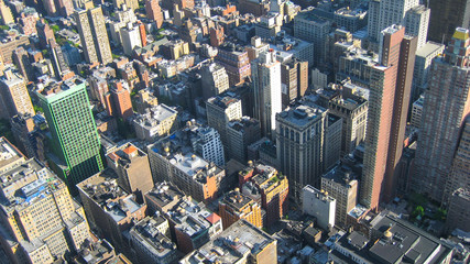 Fototapeta premium New York City view from top