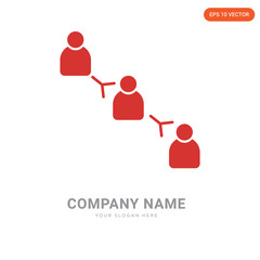 Networking company logo design