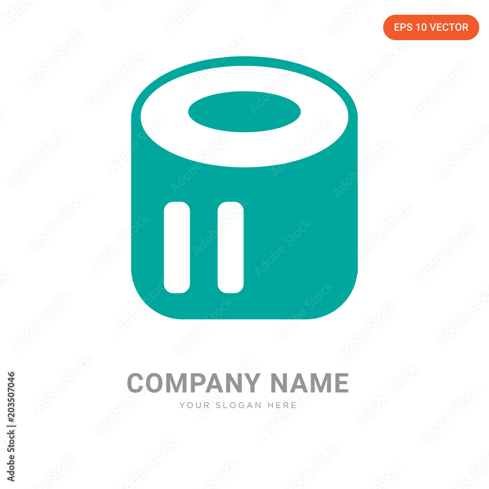 Canvas Prints Toilet paper company logo design