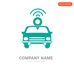 Autonomous car company logo design