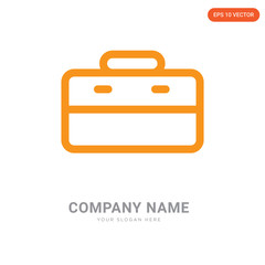 Suitcase company logo design