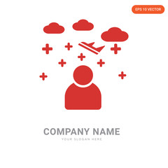 Stewardess company logo design