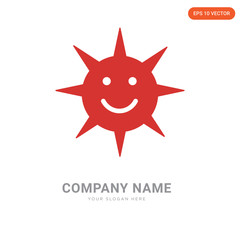 Smiling Sun company logo design