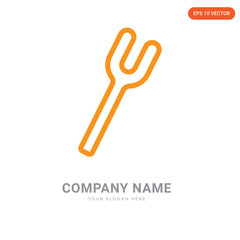 Fork company logo design