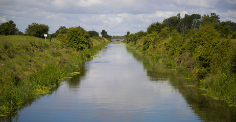 Fototapeta na wymiar River in Somerset