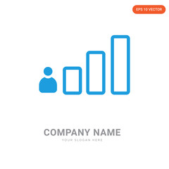 Podium company logo design