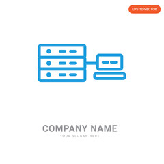 Networking company logo design