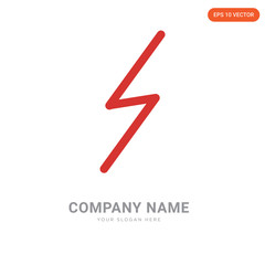 Lightning company logo design