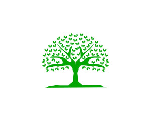 Obraz premium tree logo
