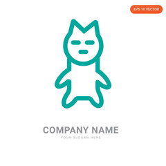 Cat company logo design