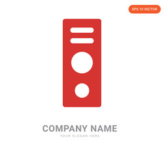 Speaker company logo design