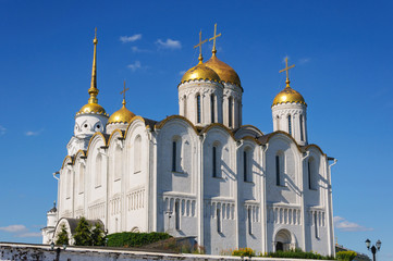 the medieval assumption Cathedral in Vladimir. the Golden ring of Russia