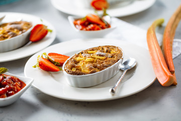 Rhabarber  Kuchen