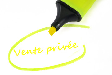 Vente privée