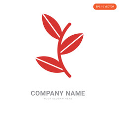 Two Plants company logo design