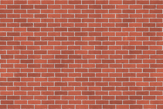 Fototapeta Background texture of red brick wall
