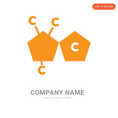 Chemistry company logo design