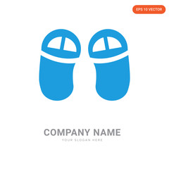Flip flops company logo design
