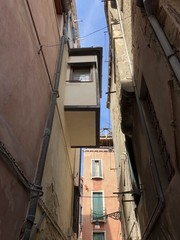 Veranda a sbalzo Venezia - obrazy, fototapety, plakaty