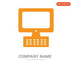 Computer company logo design