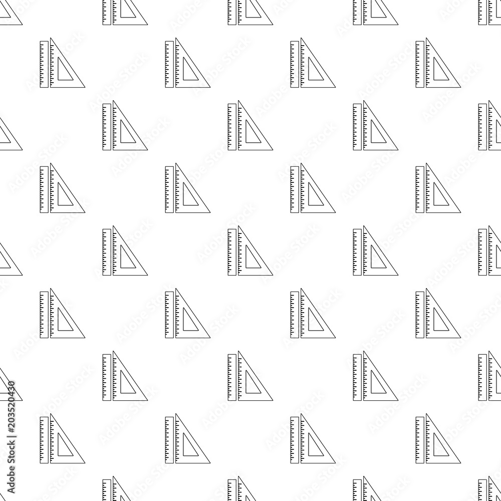 Poster ruler pattern vector seamless repeating for any web design