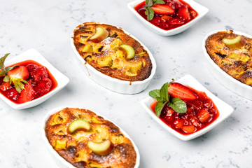 Rhabarber  Kuchen