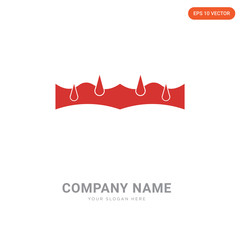 Men Knee company logo design