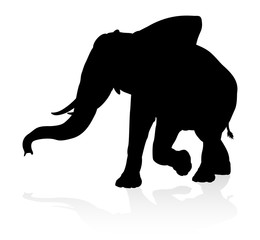 Elephant Animal Silhouette