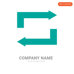 Download and upload company logo design