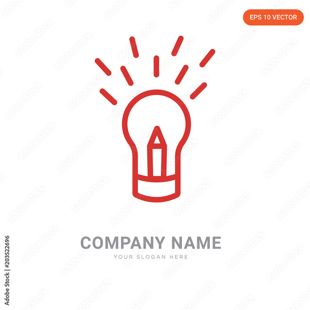 Poster Creativity company logo design