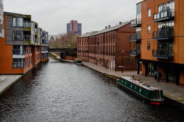 A view on the Birmingham Canals