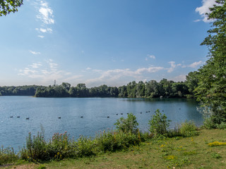 Landscape with lake