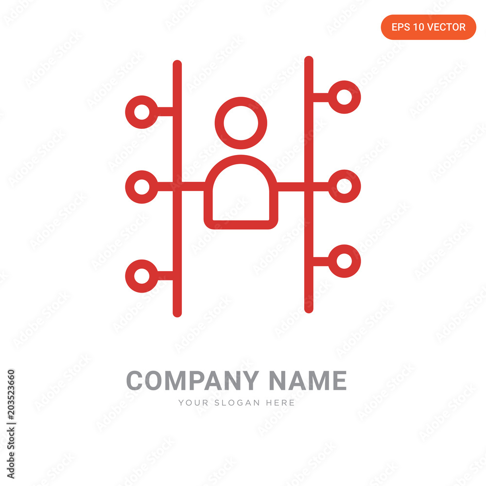 Canvas Prints Users company logo design