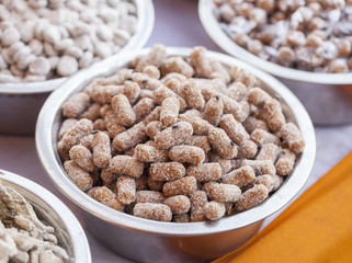 Indian Various Sweet Stall Snack