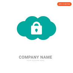 Cloude key company logo design