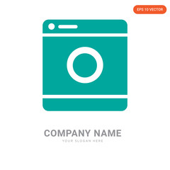 Washing machine company logo design