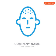 Mask company logo design