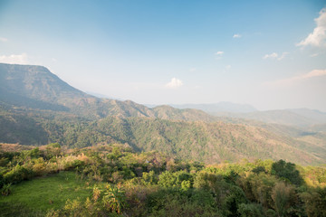 Obraz premium mountain lanscape view