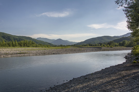 Fiume Trebbia a Travo