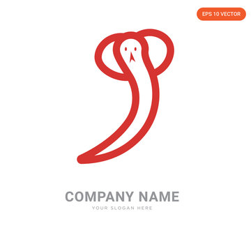 Snake company logo design