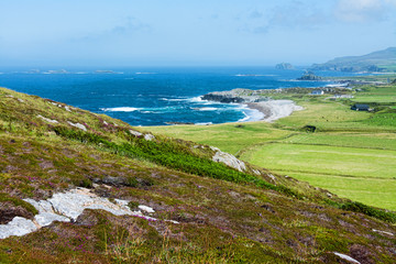 Fototapeta na wymiar Landscapes of Ireland. Malin Head in Donegal