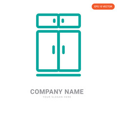 Fridge company logo design