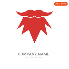 Men Beard company logo design