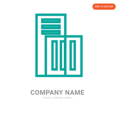 Apartment company logo design