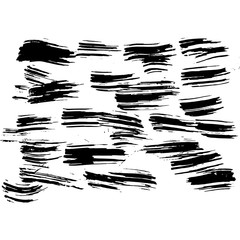 Ink brush background. Vector illustration. Grunge hand drawn watercolor texture.